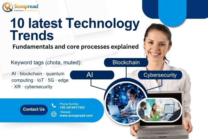 10 Latest Technology Trends –  Fundamentals and Core Processes Guide