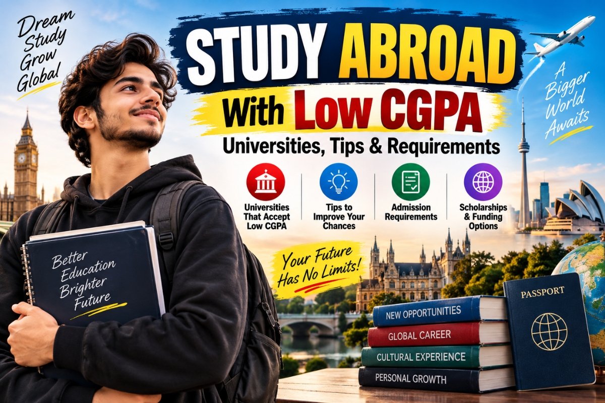 Home study abroad with low cgpa