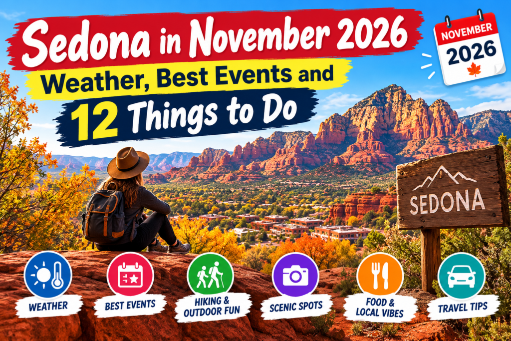 Sedona in November 2026 travel guide: weather, events and things to do
