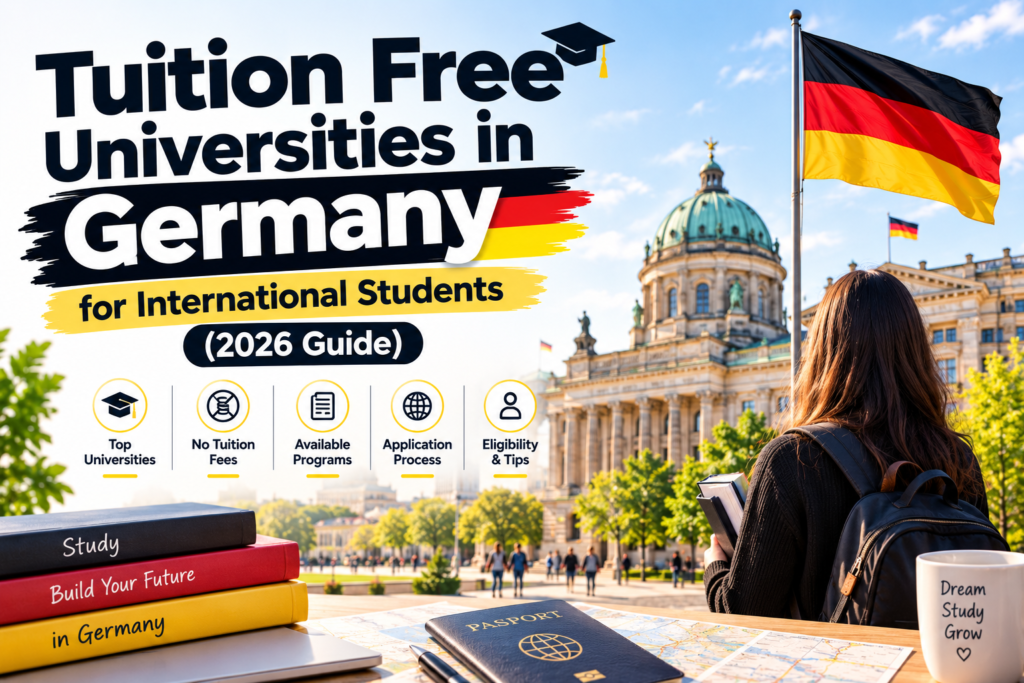 Tuition Free Universities in Germany for International Students (2026 Guide) Tuition Free Universities in Germany for International Students